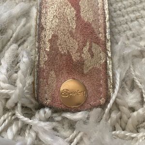 Upcycled Genuine Leather watch band from Sparkl Bands.